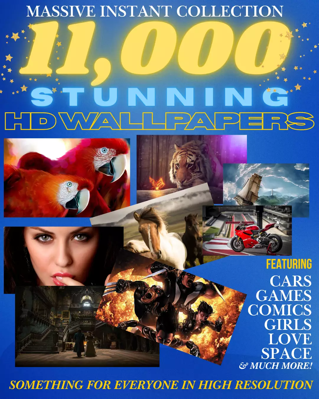 11000 HD Stunning Wallpapers